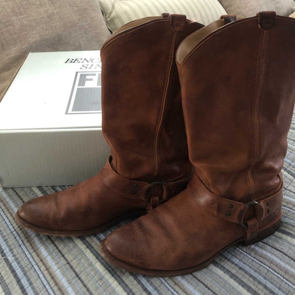 Frye Billy Wyatt Harness boots, size 10m